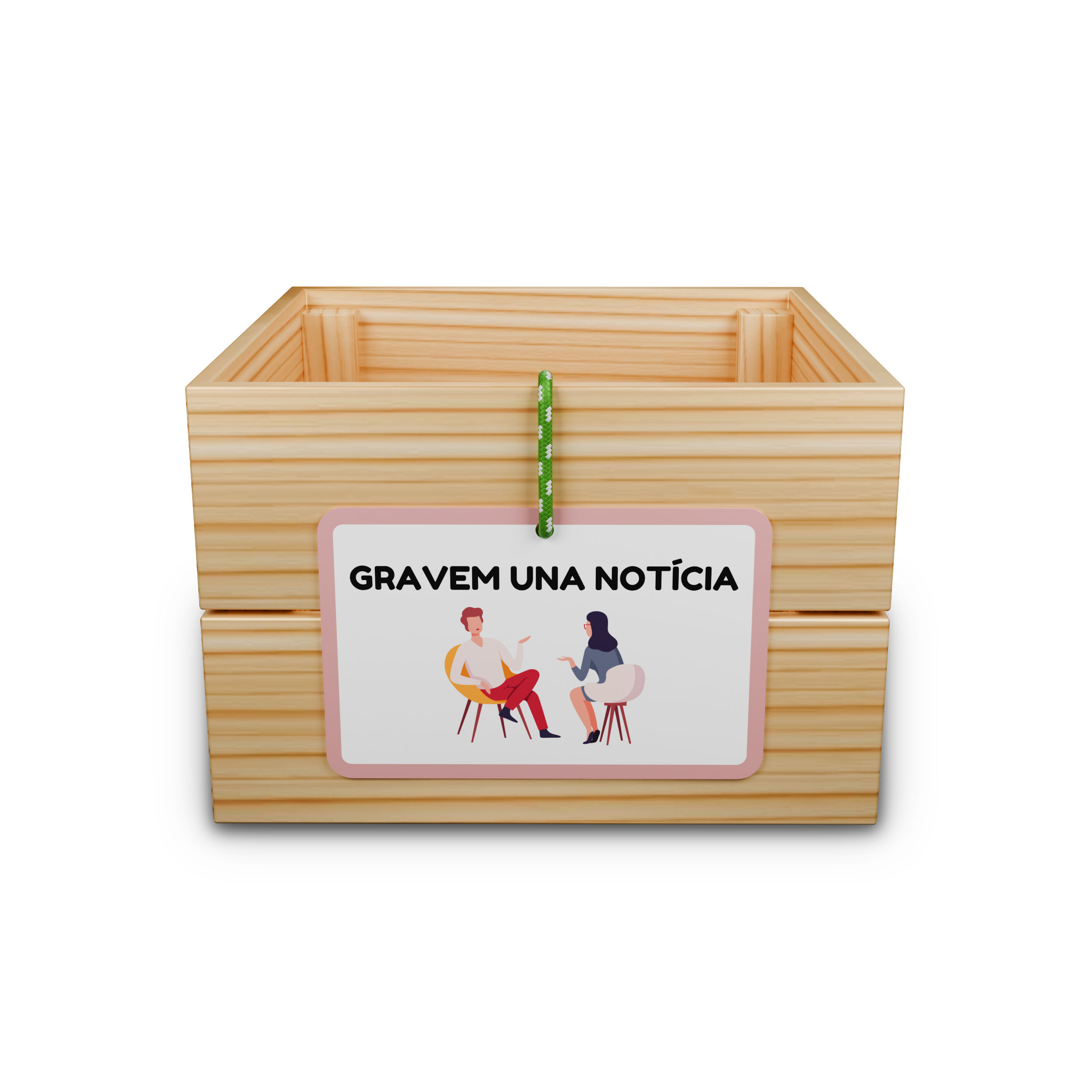 Capsa d'aprenentagte: gravem una notícia